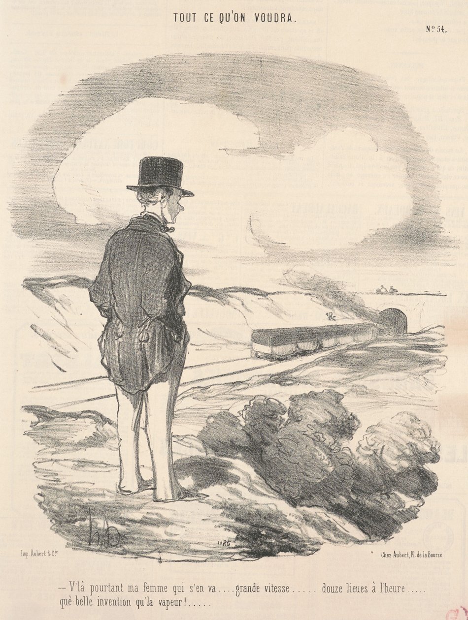 Mutta tässä on vaimoni, joka lähtee... tekijältä Honoré Daumier
