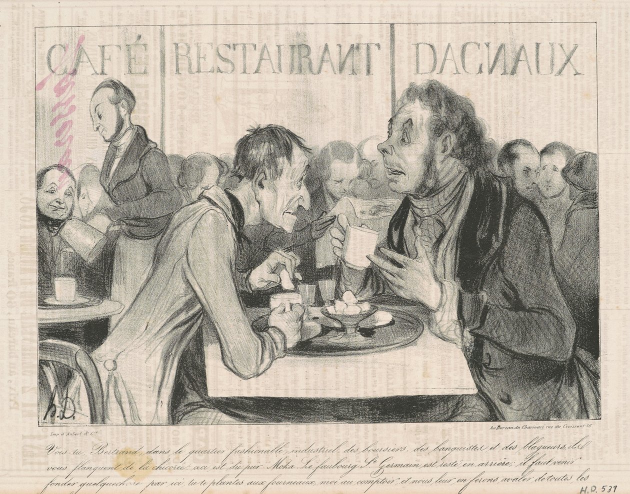 Näetkö Bertrandin... tekijältä Honoré Daumier