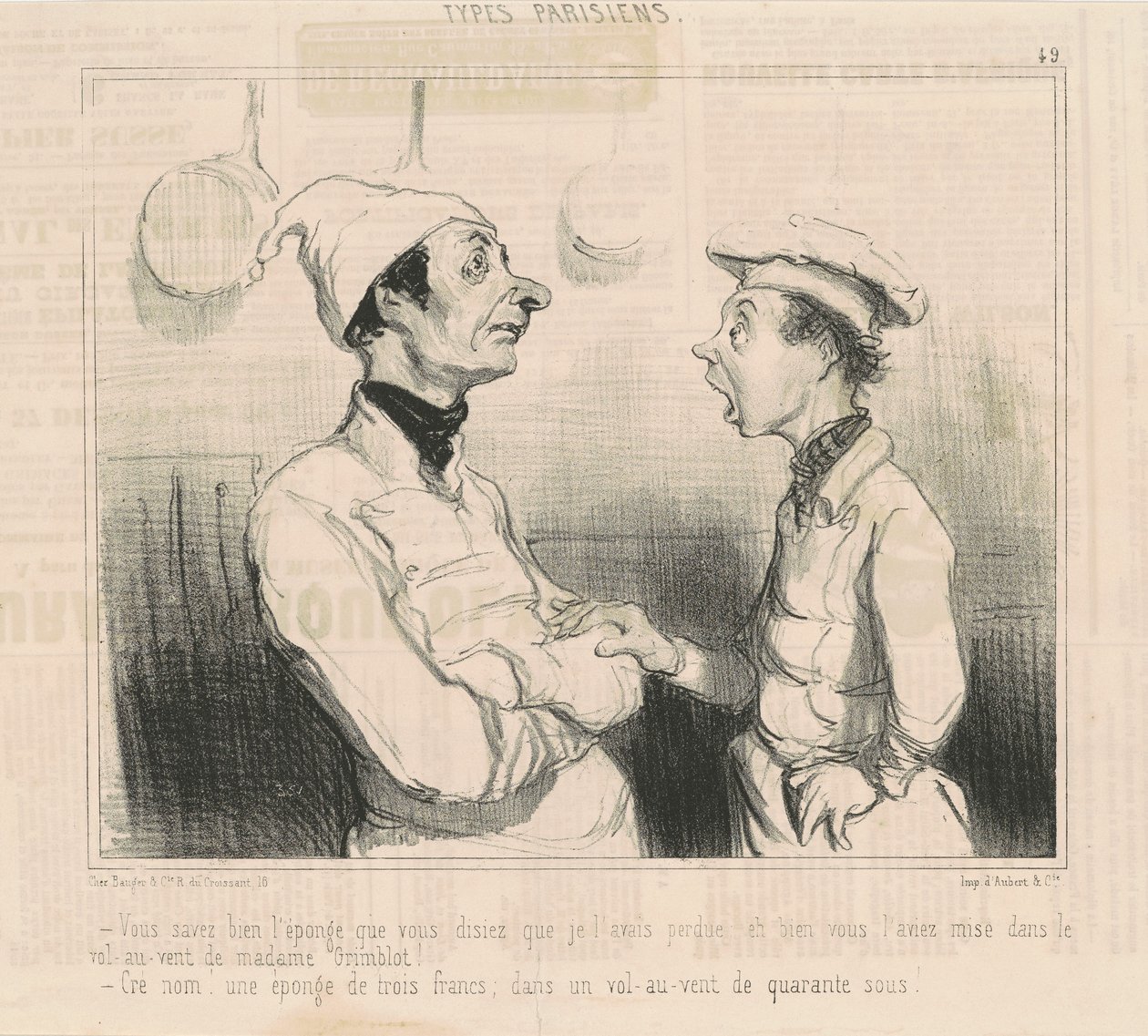 Tiedäthän sen sienen, jonka sanoit... tekijältä Honoré Daumier