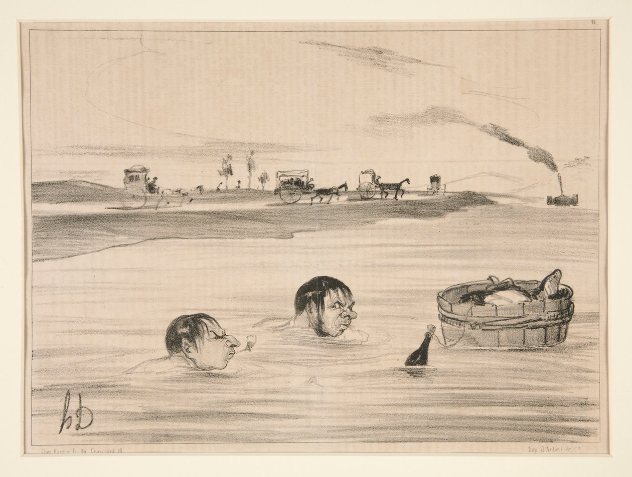 Matka St. Cloudiin tekijältä Honoré Daumier