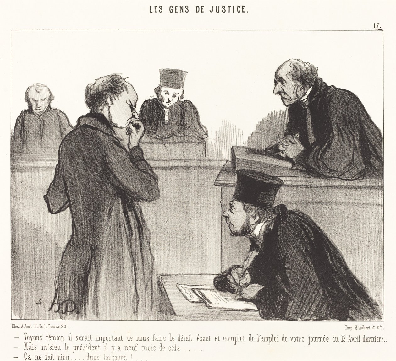 Veure testimoni seria important... finlandès tekijältä Honoré Daumier