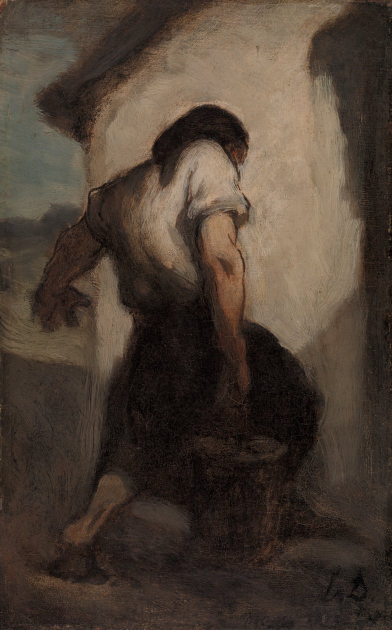 Vedenkantaja tekijältä Honoré Daumier