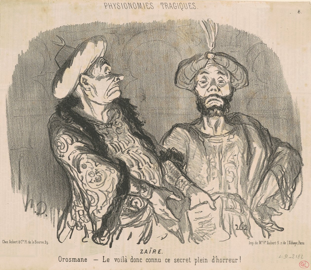 Zaire tekijältä Honoré Daumier