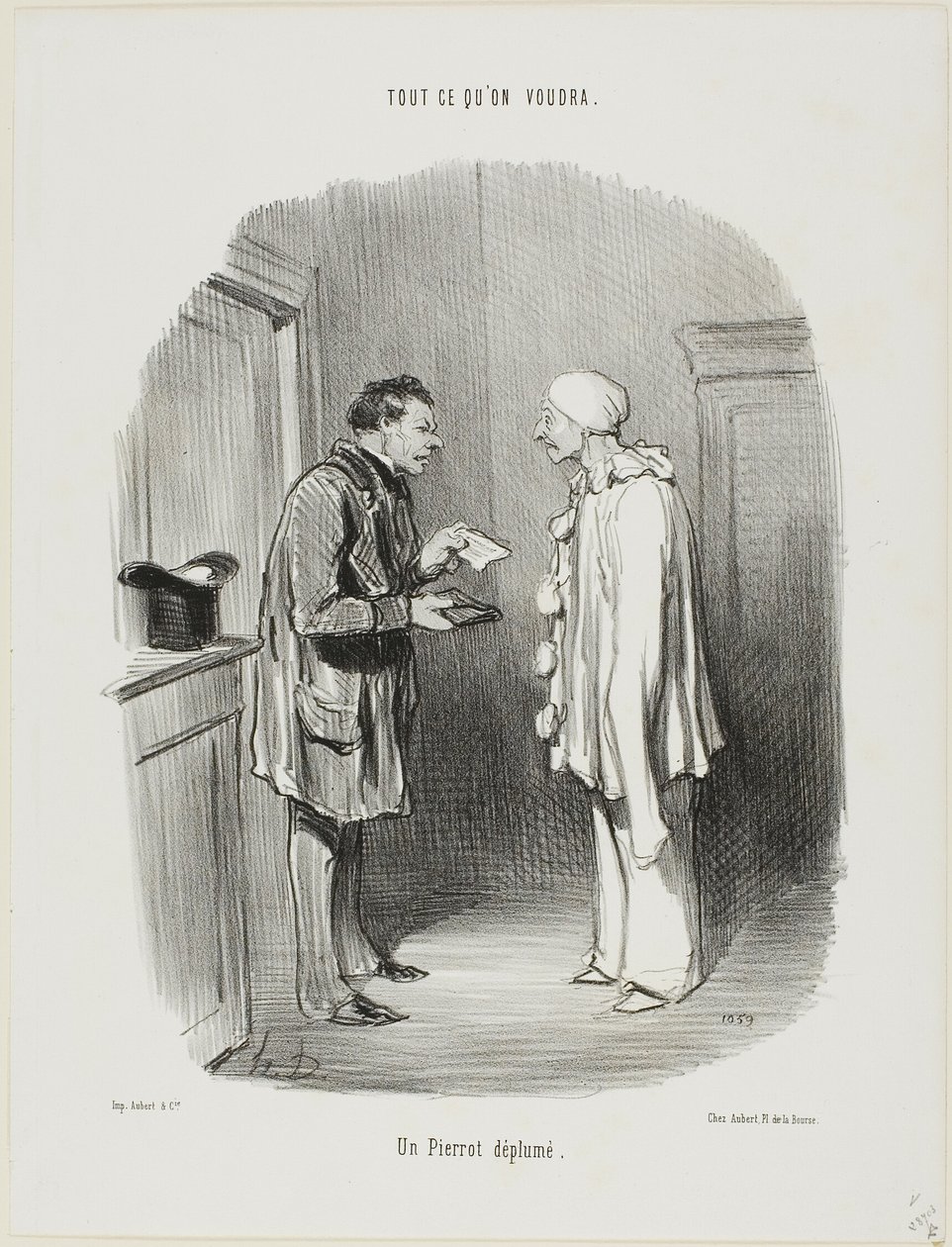 A Plucked Pierrot, levy 9 teoksesta Tout Ce Qu
