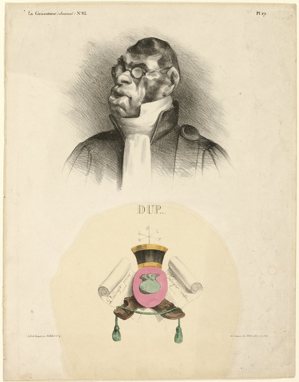 DUP..., levy 171 sarjakuvajulkkiksista tekijältä Honoré Victorin Daumier