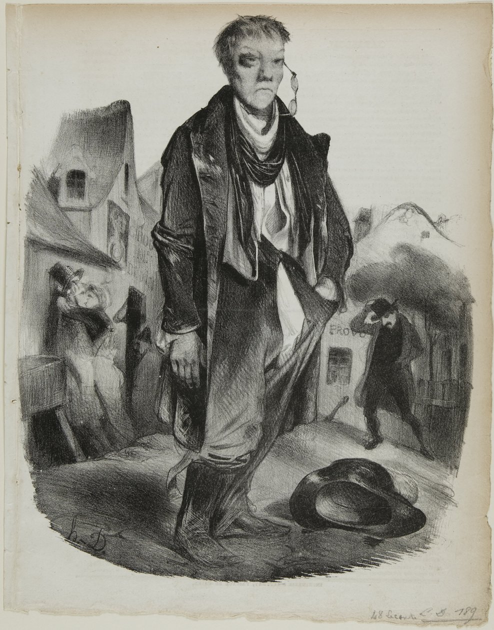 Juoppo tekijältä Honoré Victorin Daumier