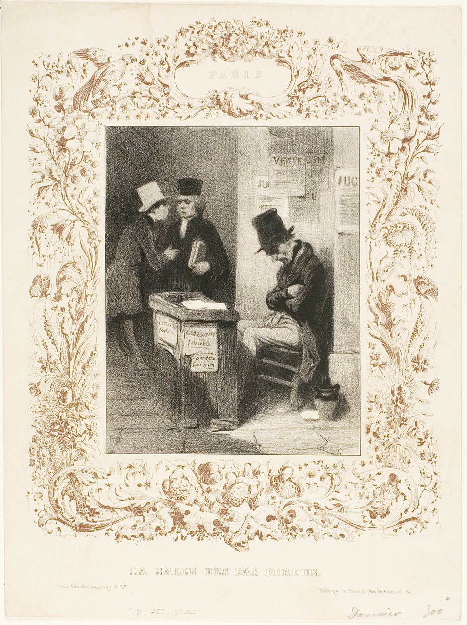 Odotussali tekijältä Honoré Victorin Daumier