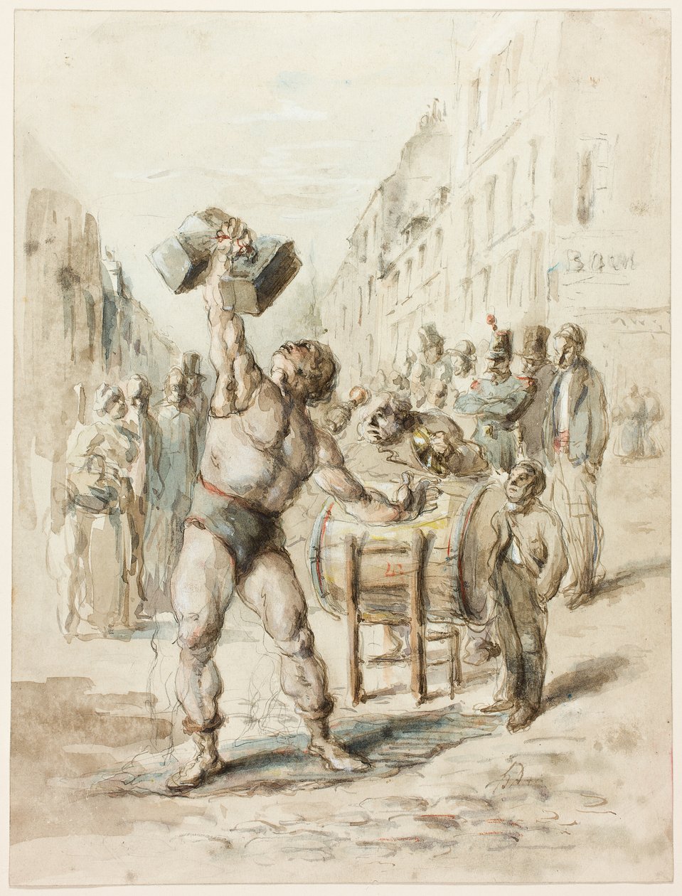 Painonnostaja tekijältä Honoré Victorin Daumier