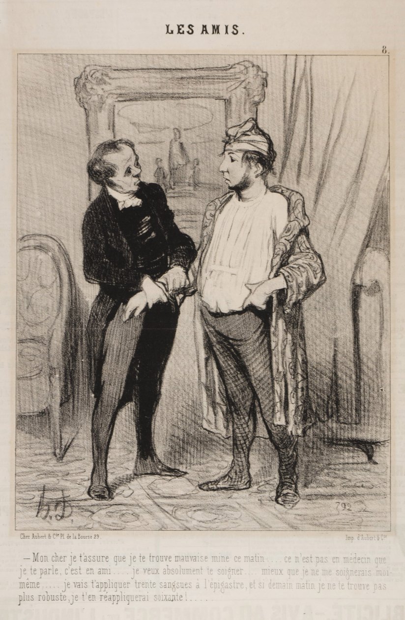 Rakkaani, vakuutan sinulle, että näytät huonolta tänä aamuna... tekijältä Honoré Daumier