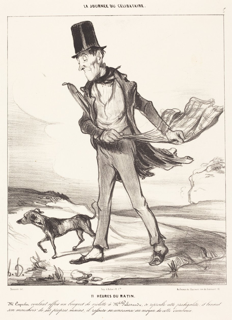 kello 11 aamulla tekijältä Honoré Daumier
