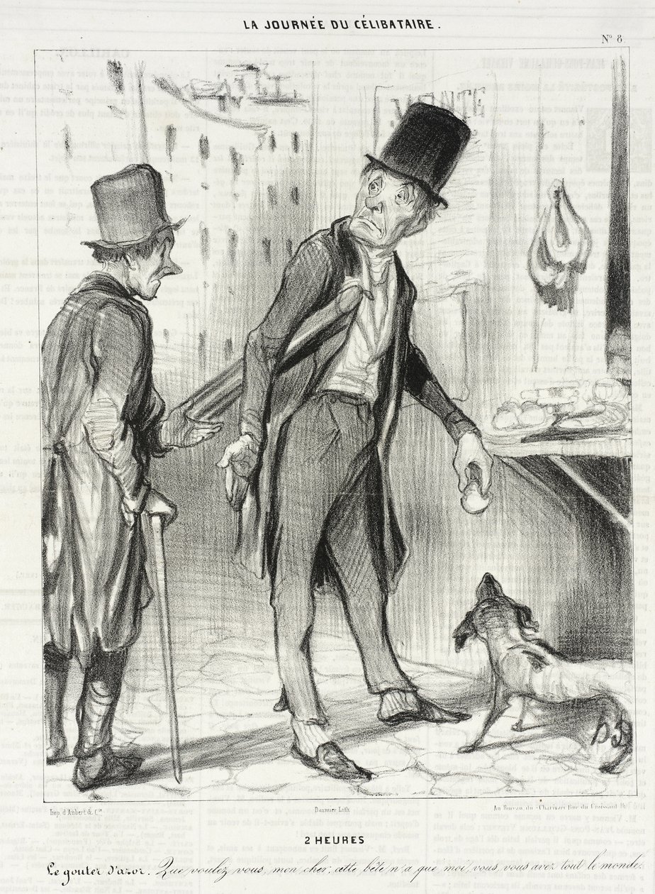 Kello 2 - Azorin välipala tekijältä Honoré Daumier