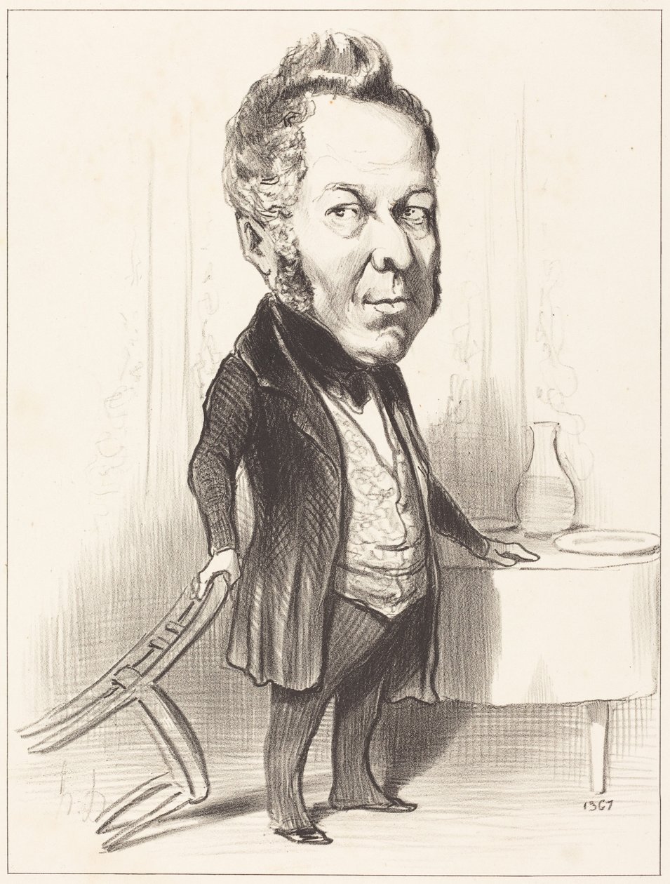 A.P.F. Deslongrais tekijältä Honoré Daumier