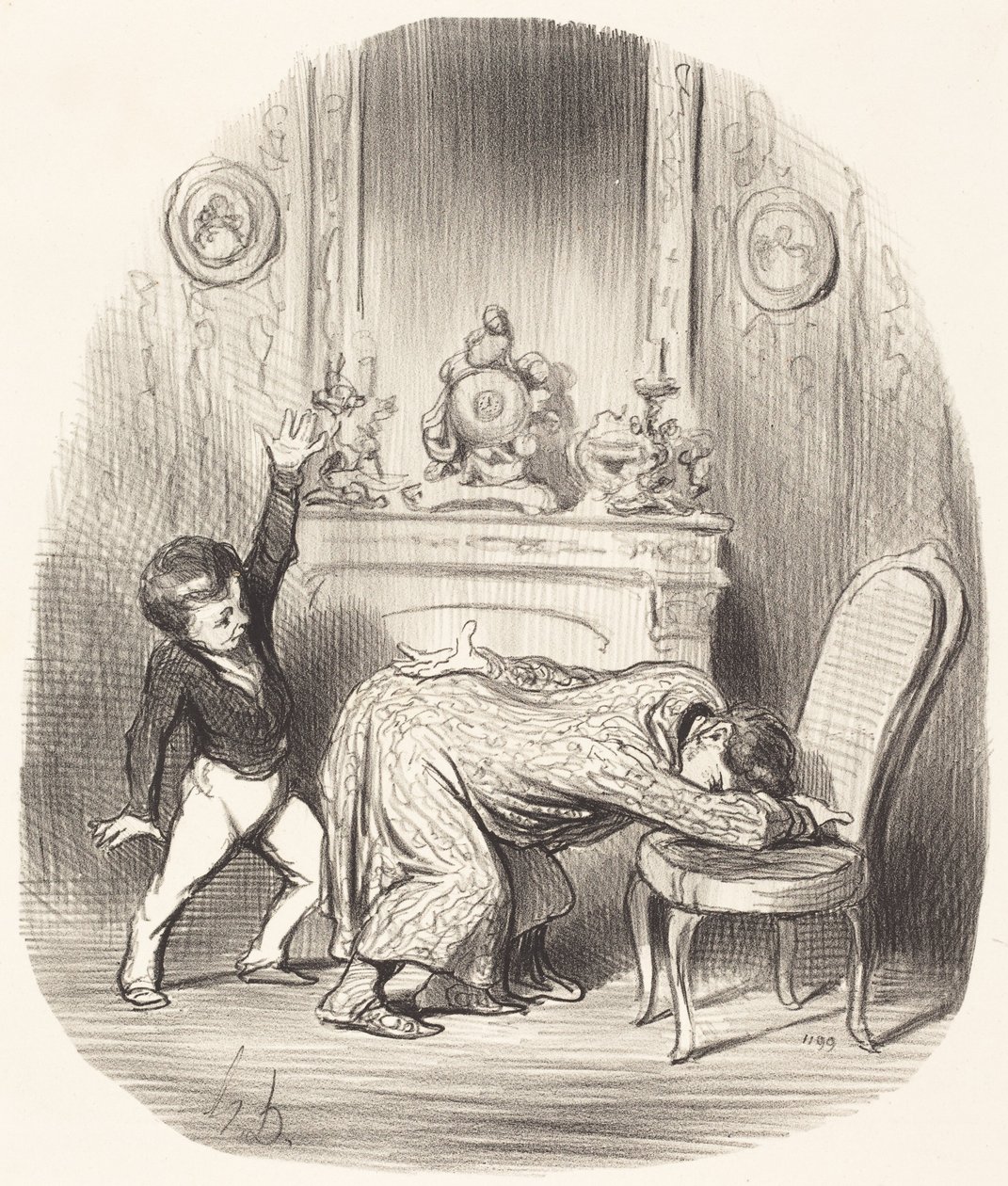 Henrik IV:n tapaan tekijältä Honoré Daumier