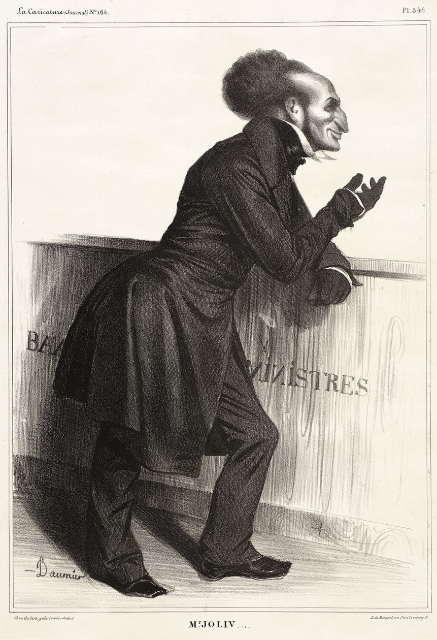 Adolphe Jollivet tekijältä Honoré Daumier