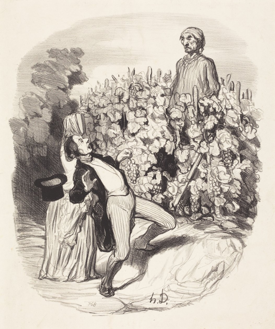 Voi jukra, taidamme olla pulassa! tekijältä Honoré Daumier