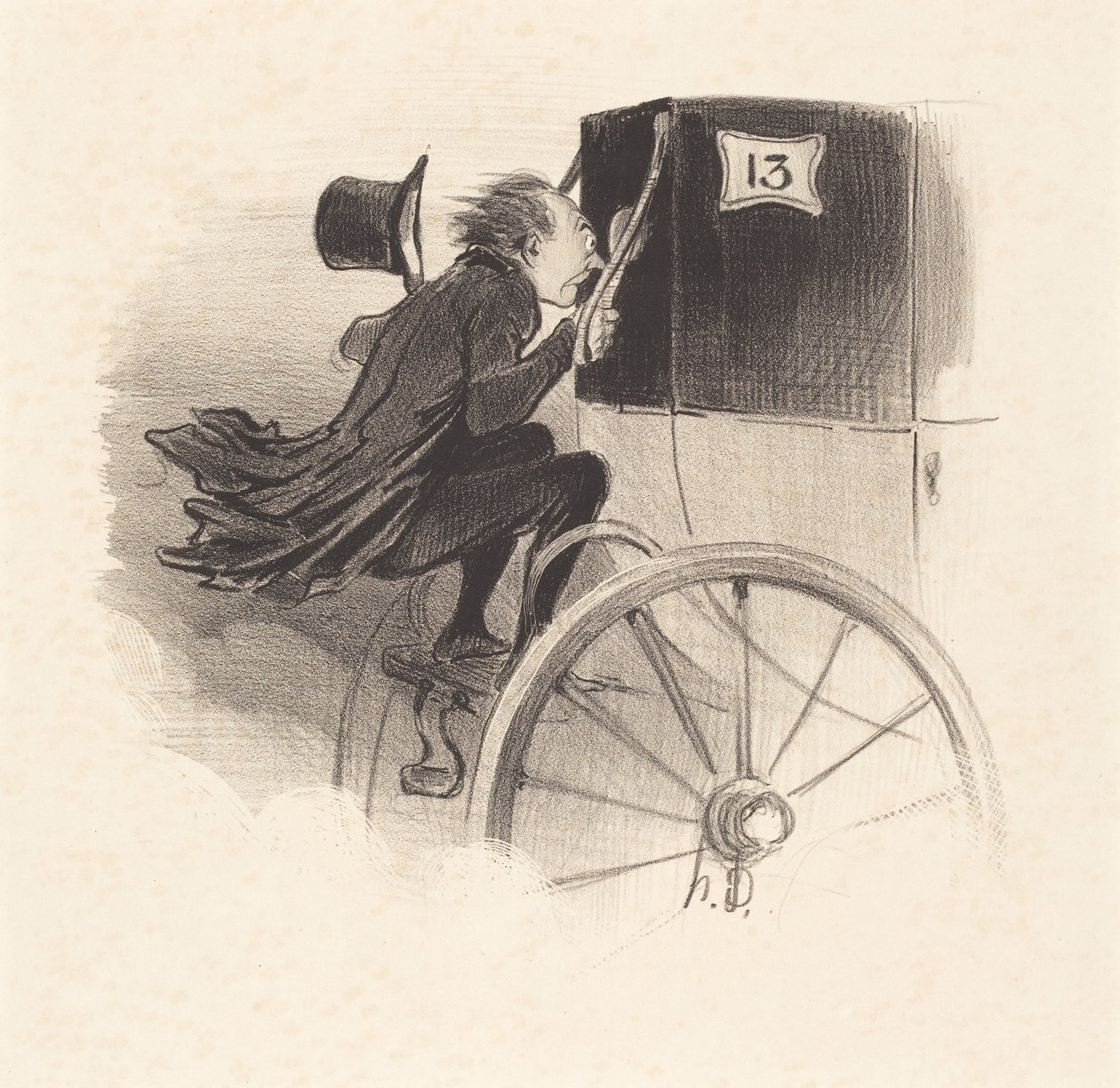Ah! erittäin hyvä olen varma! onneton... tekijältä Honoré Daumier