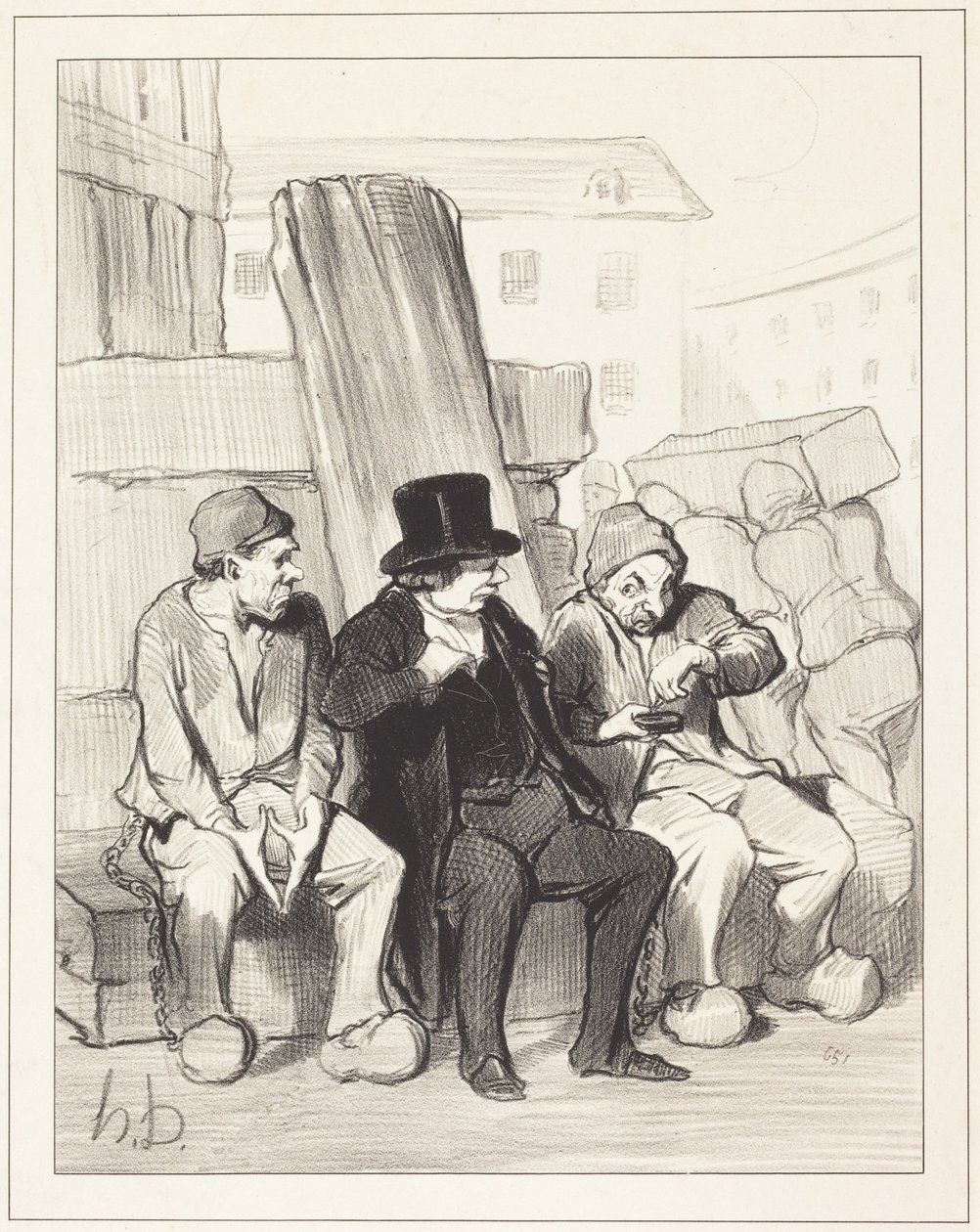 No niin, ystäväni, hän on kaksikymmentäkaksi vuotta vanha... tekijältä Honoré Daumier