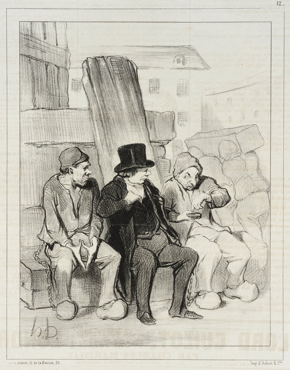 Siis, ystäväni, olitte jo kaksikymmentäkaksivuotiaana tappanut kolme miestä... tekijältä Honoré Daumier