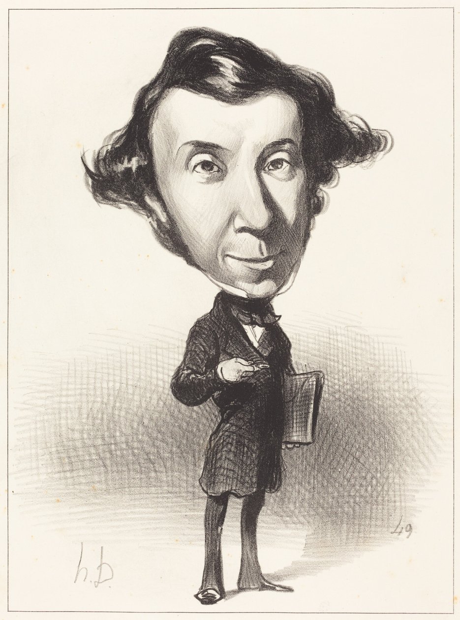 Alex. Ch. Henri de Tocqueville tekijältä Honoré Daumier