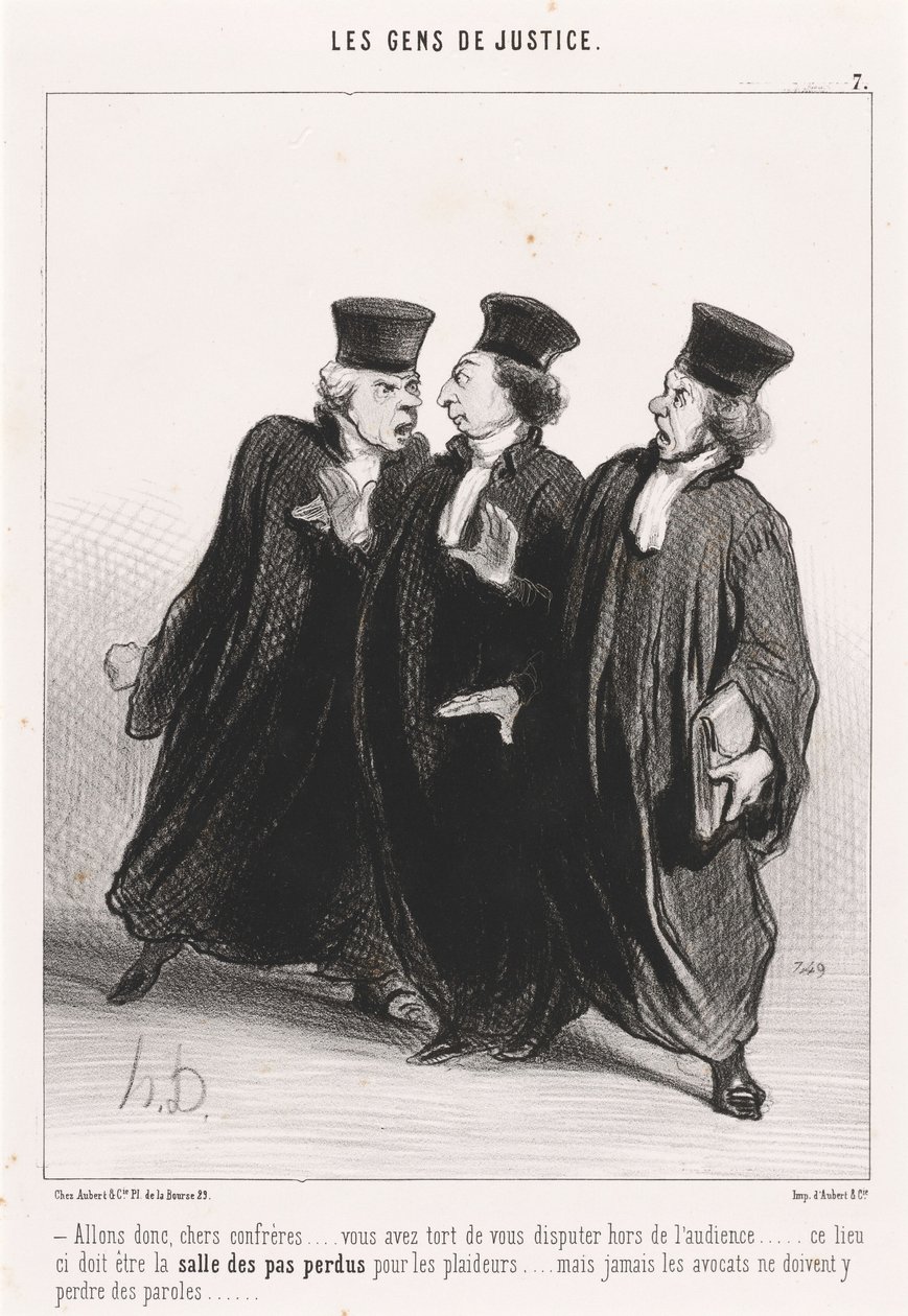 No niin, rakkaat kollegat... tekijältä Honoré Daumier