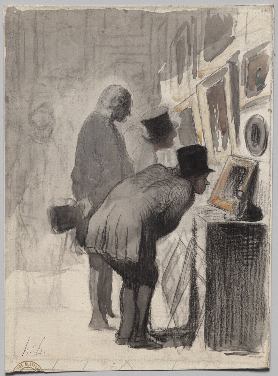 Taiteen ystävät tekijältä Honoré Daumier