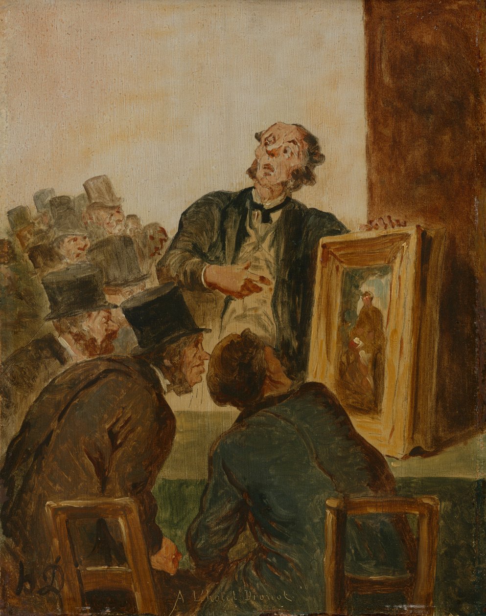 Gallery Drouotissa tekijältä Honoré Daumier
