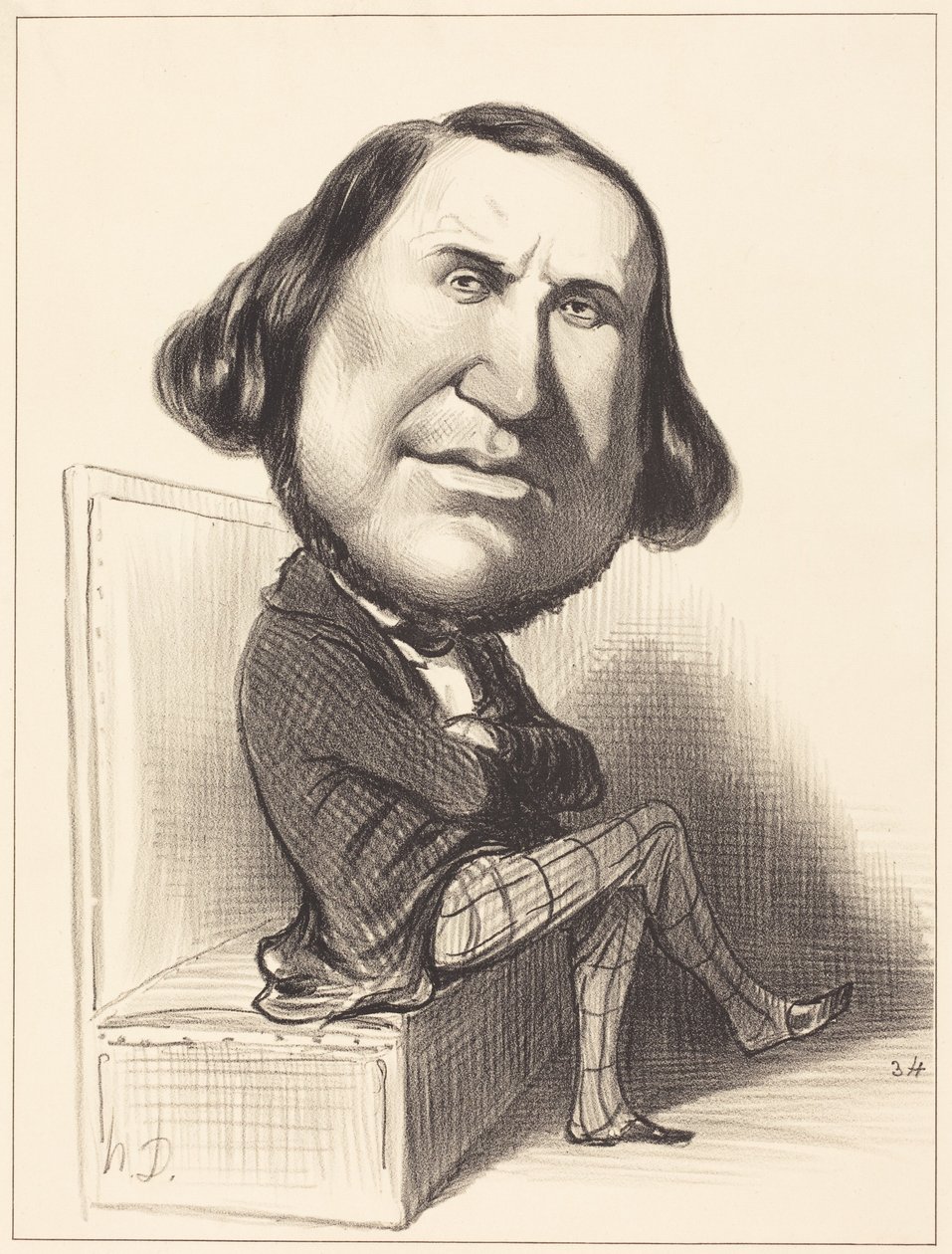 Auguste Avond tekijältä Honoré Daumier