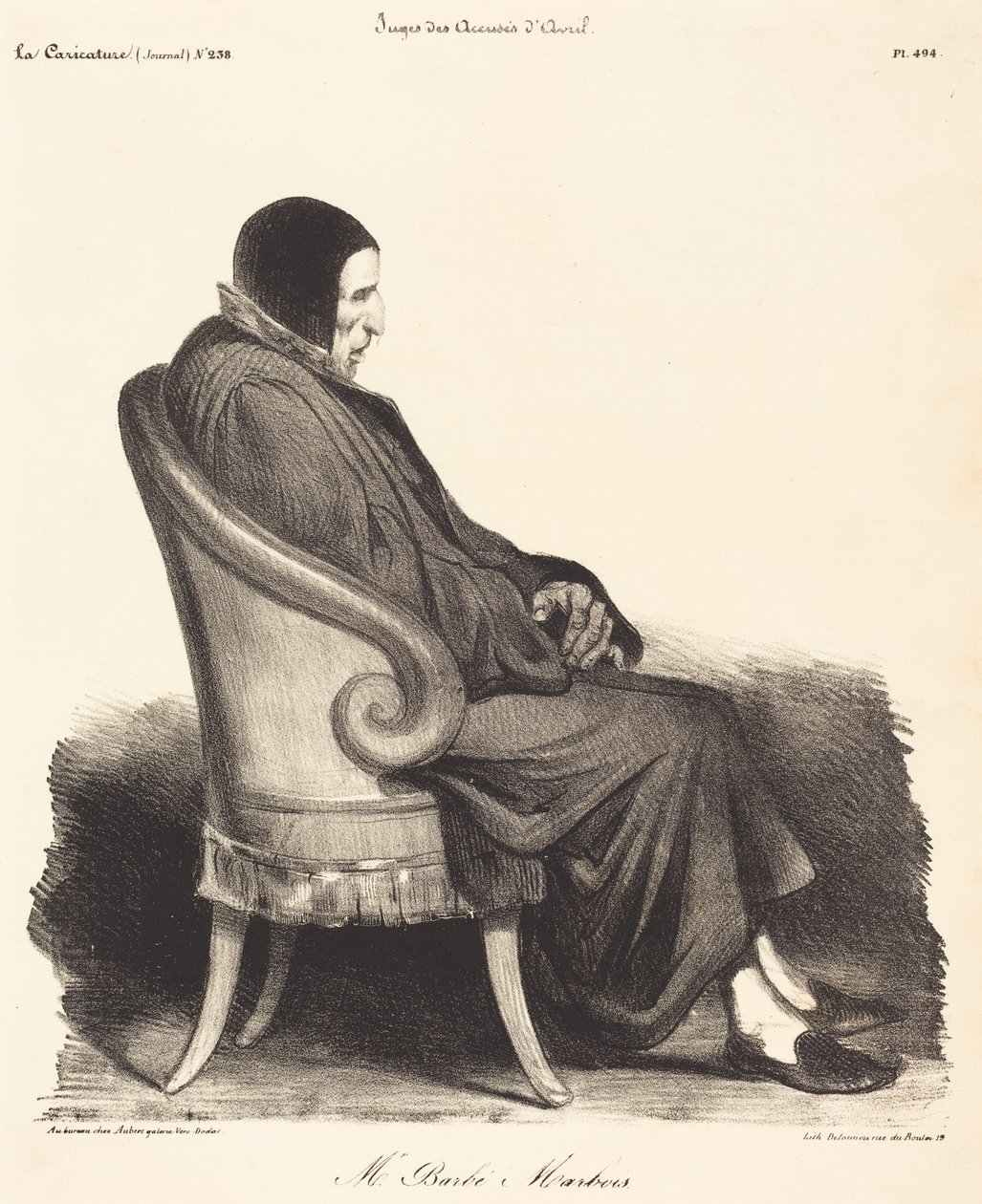 Barbé-Marbois tekijältä Honoré Daumier