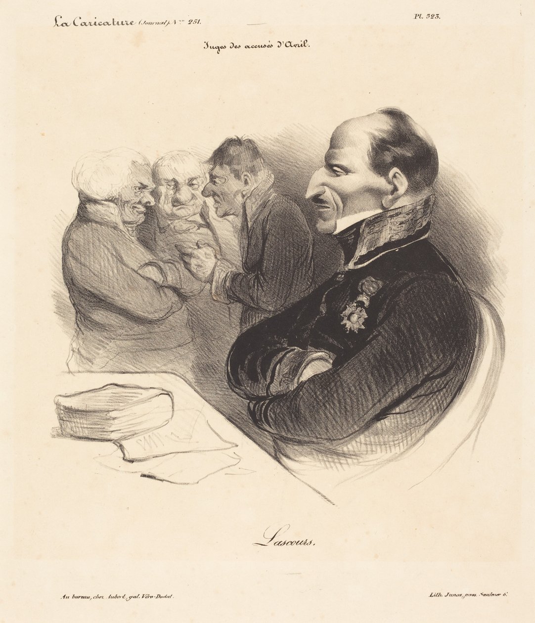 Paroni de Lascours tekijältä Honoré Daumier