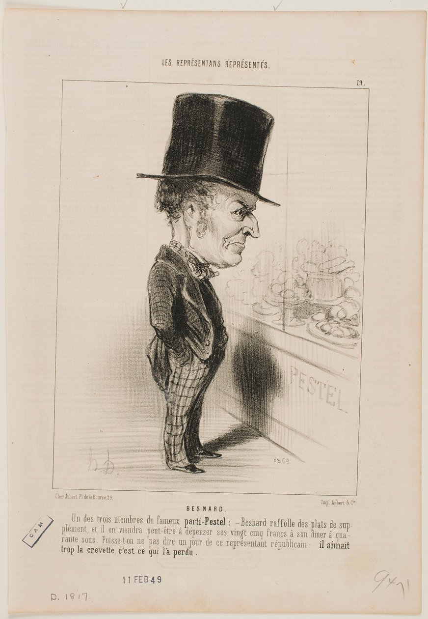 Besnard tekijältä Honoré Daumier