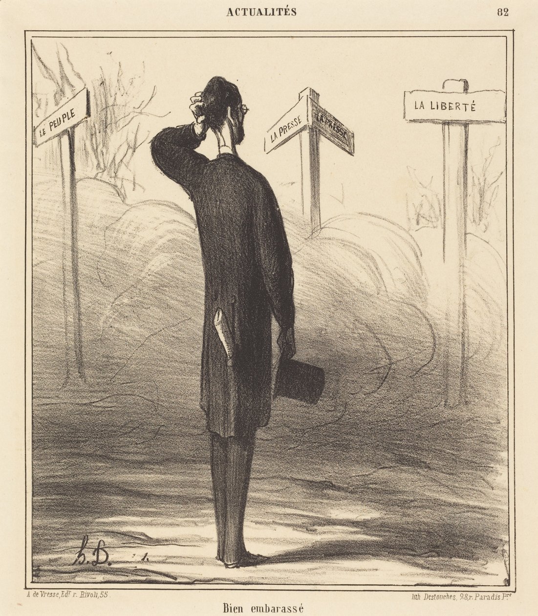 Varsin pulassa tekijältä Honoré Daumier