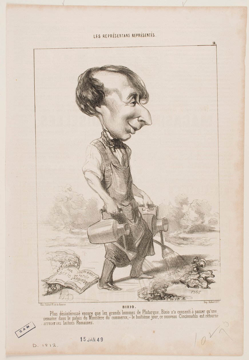 Bixio tekijältä Honoré Daumier