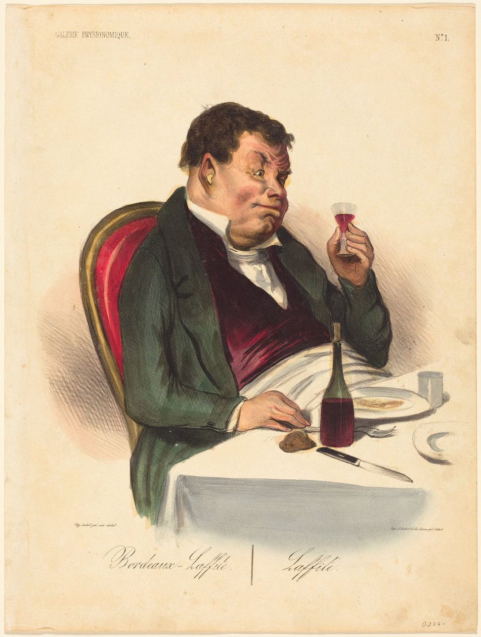 Bordeaux-Laffite tekijältä Honoré Daumier