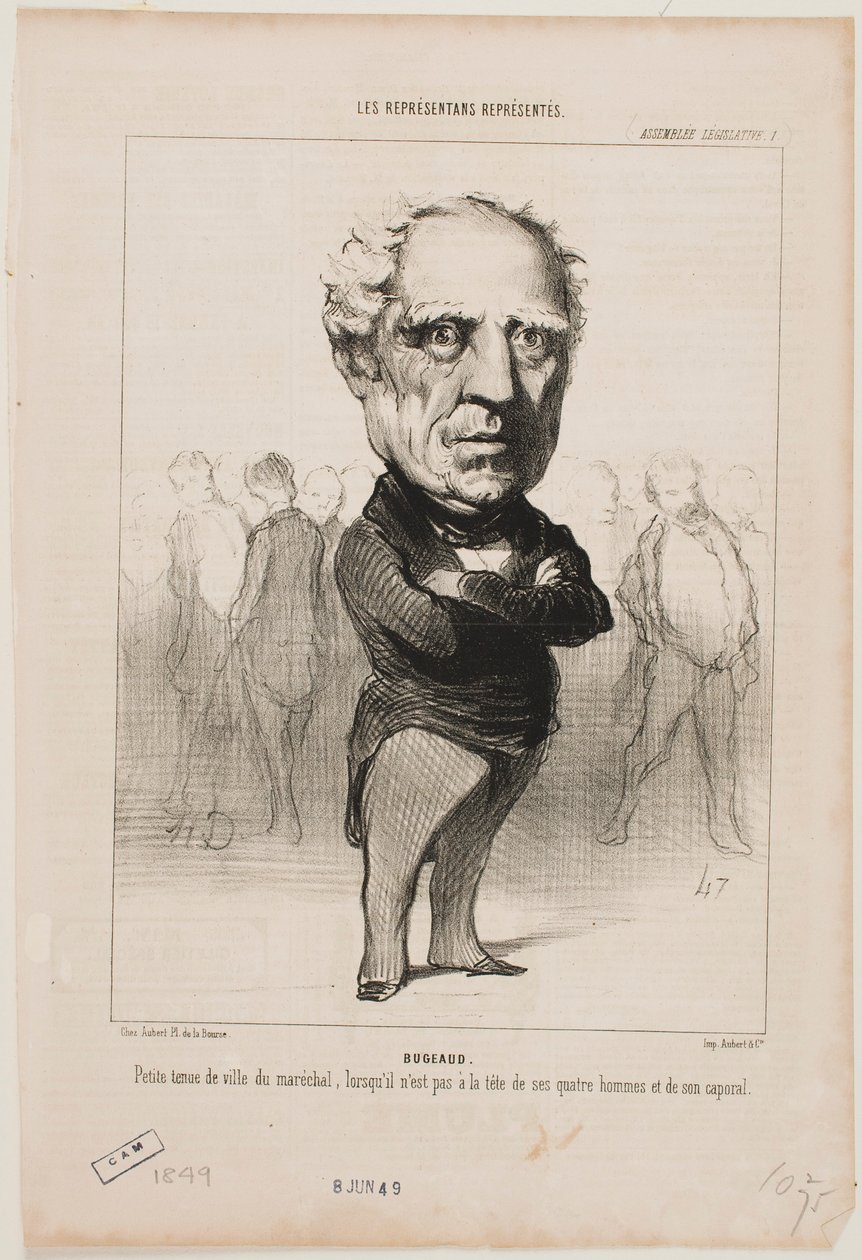 Bugeaud tekijältä Honoré Daumier