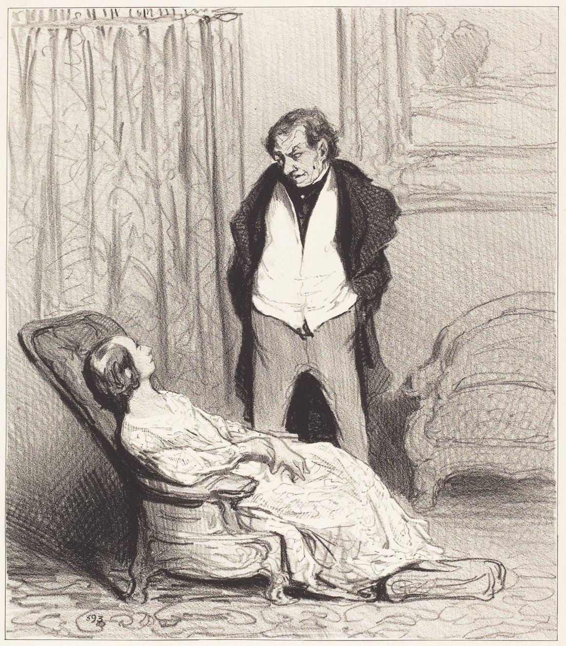 Laatikko porkkana tekijältä Honoré Daumier