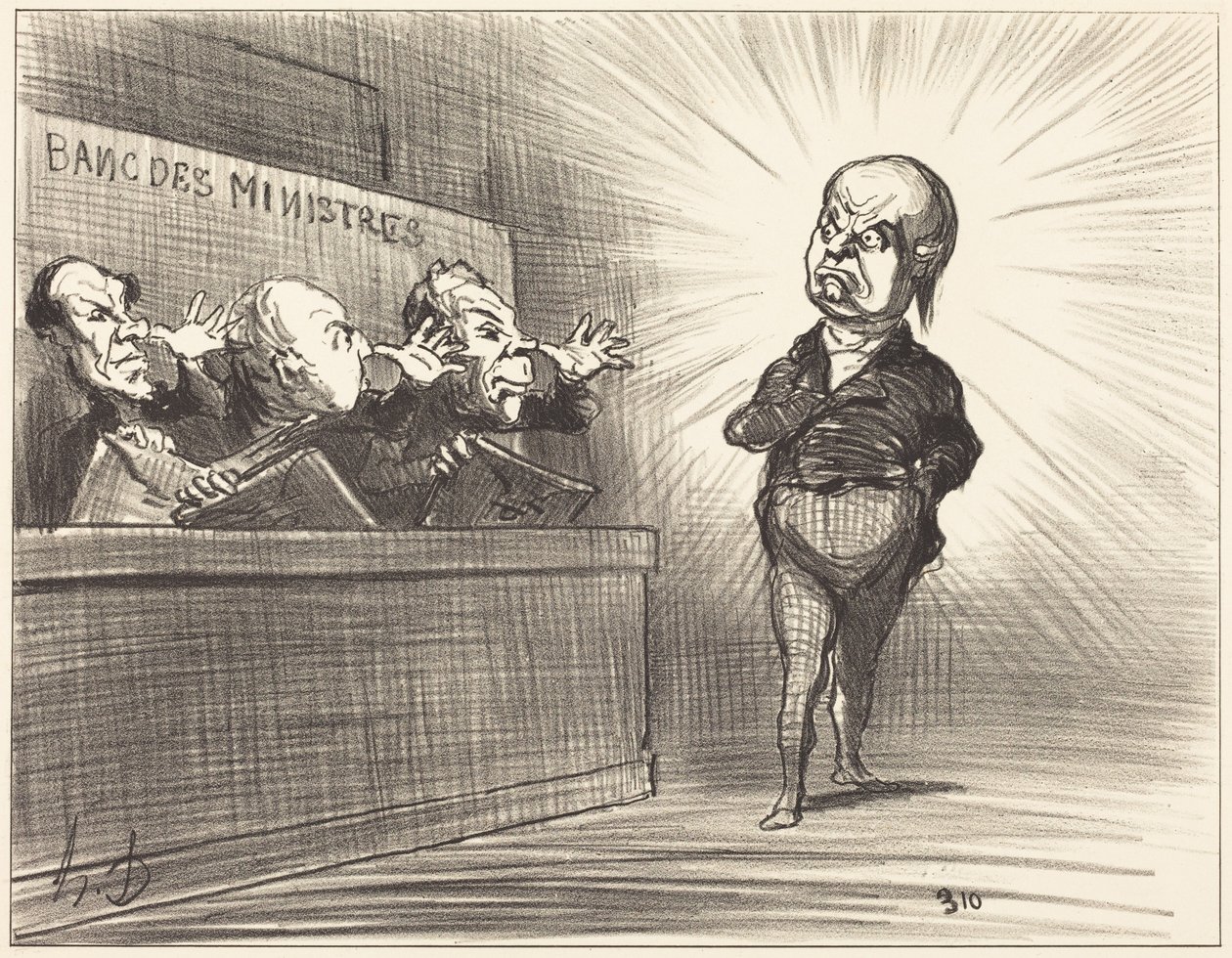 Ei vielä tälläkään kertaa... tekijältä Honoré Daumier