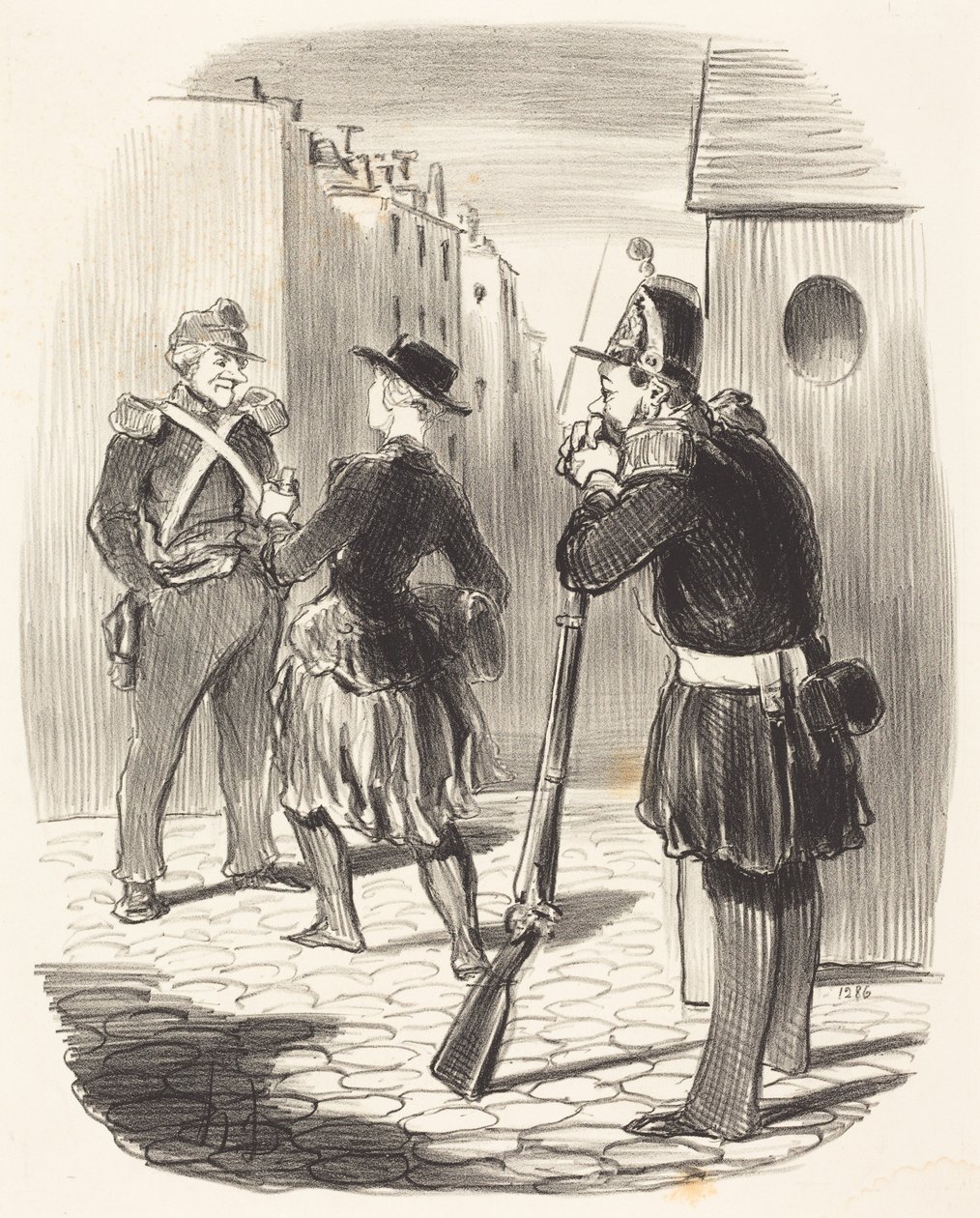 Se pirun Pigochard... tekijältä Honoré Daumier
