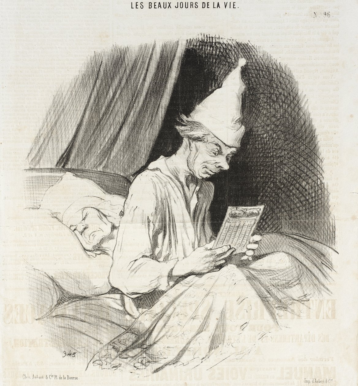 Tänään, 28. heinäkuuta, on pyhän Annan päivä... tekijältä Honoré Daumier