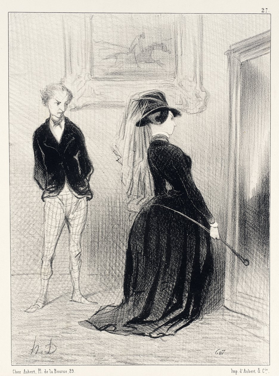 Onpa outoa... minulta ei tule enää mitään ideoita... tekijältä Honoré Daumier