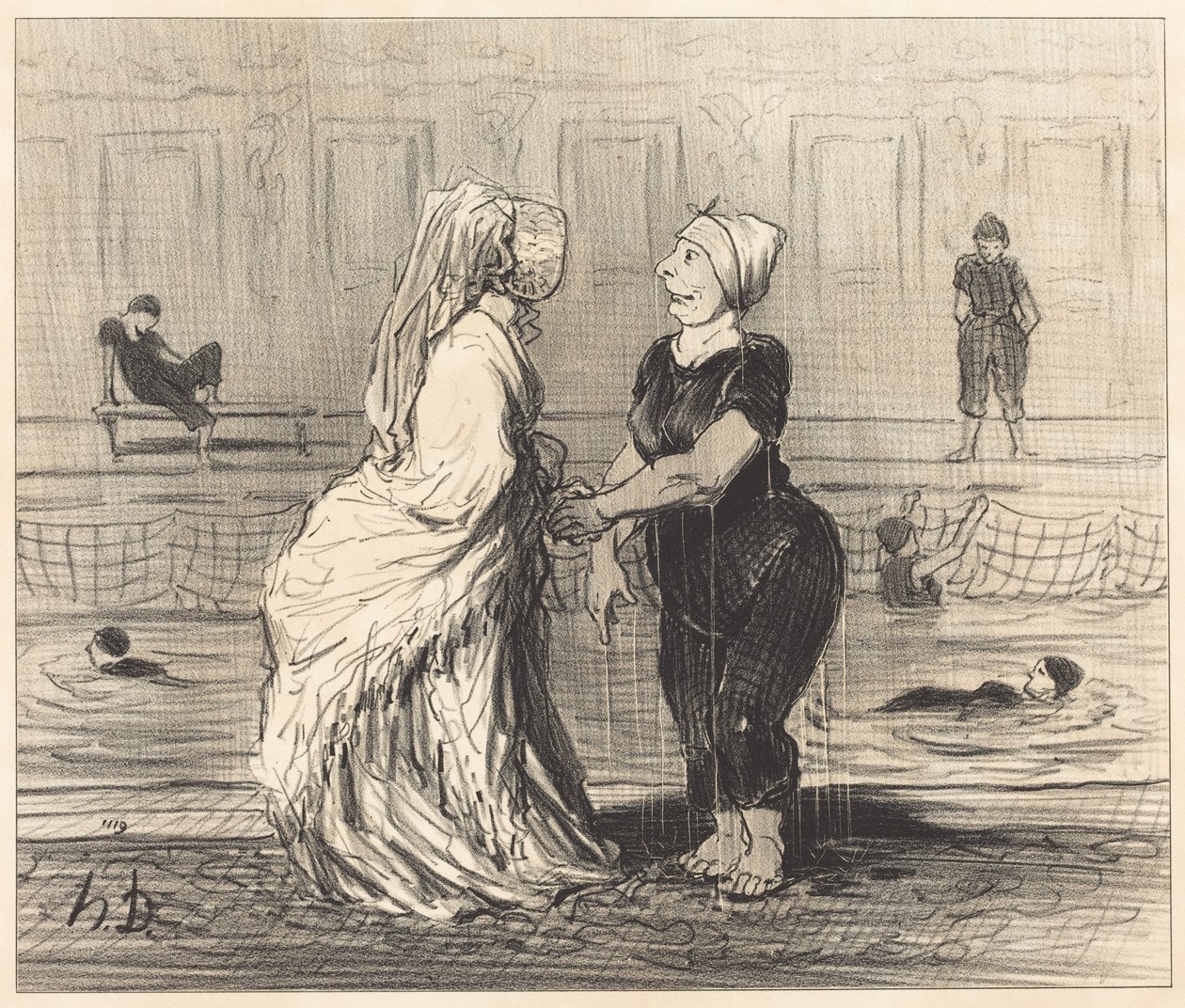 Hyvä paronitar, onnittelen teitä ... tekijältä Honoré Daumier