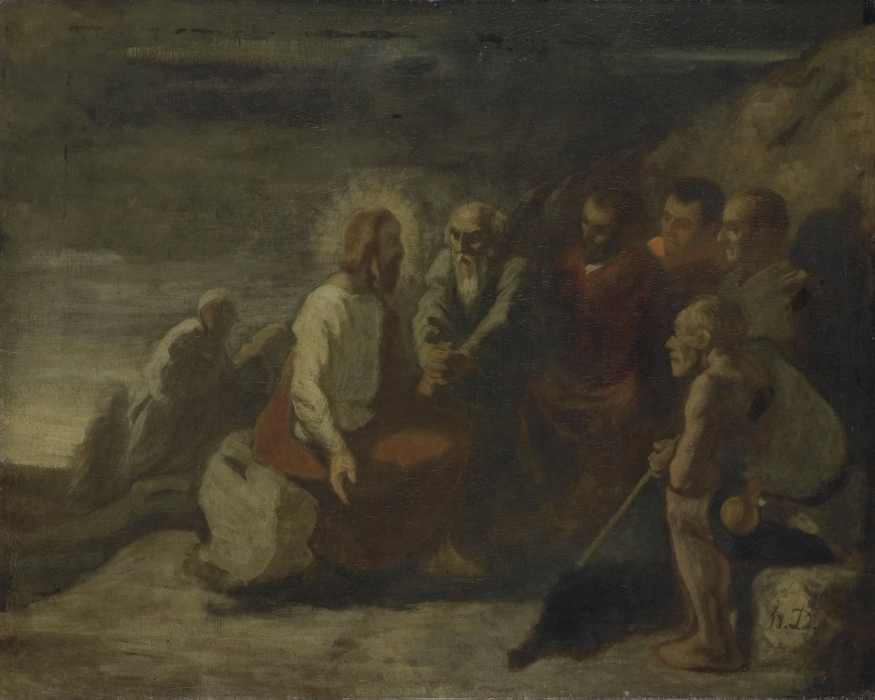 Kristus ja hänen opetuslapsensa tekijältä Honore Daumier