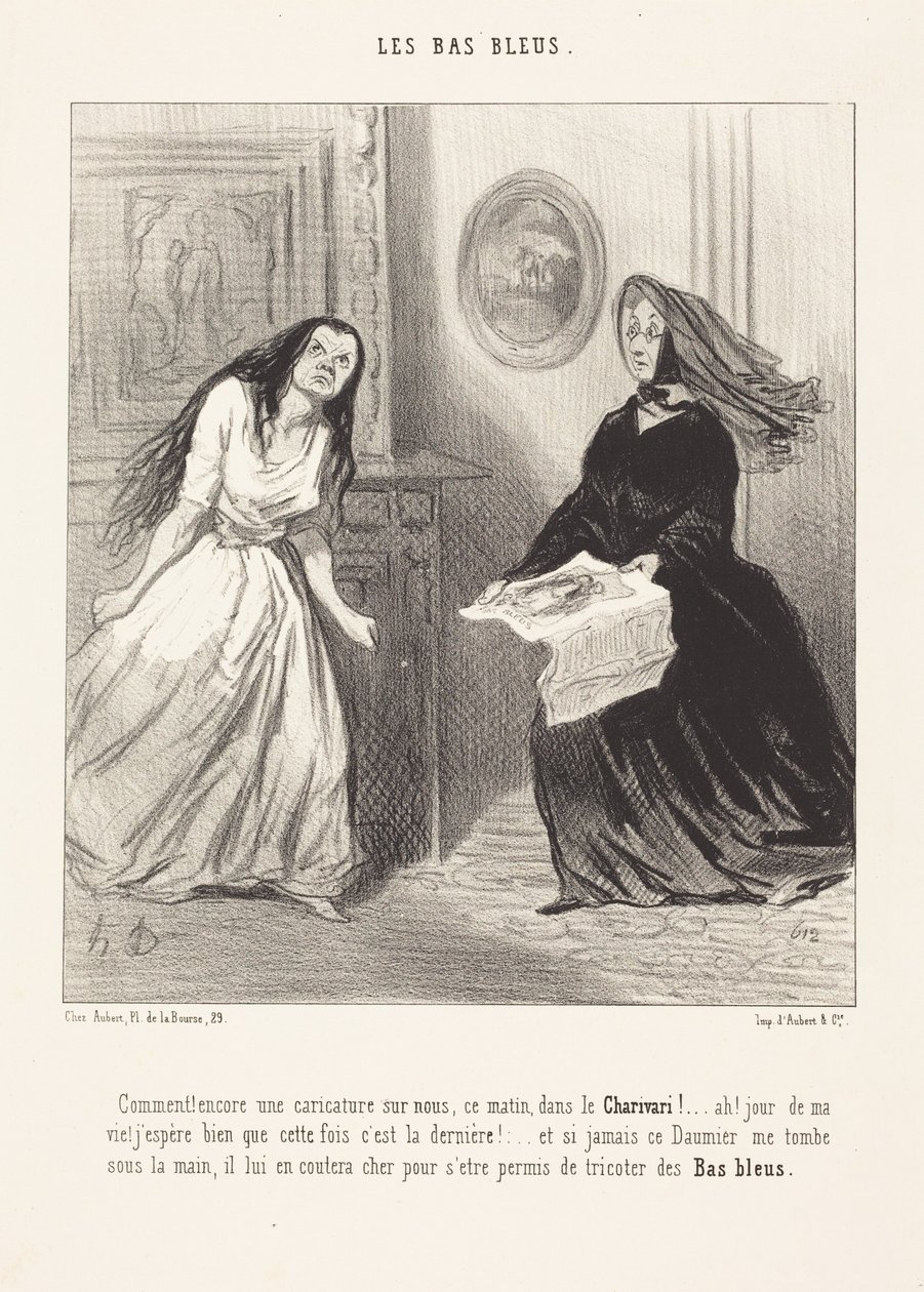 Mitä! Taas yksi pilakuva meistä... tekijältä Honoré Daumier