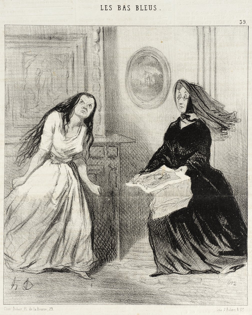 Mitä! Taas yksi pilapiirros meistä... tekijältä Honoré Daumier