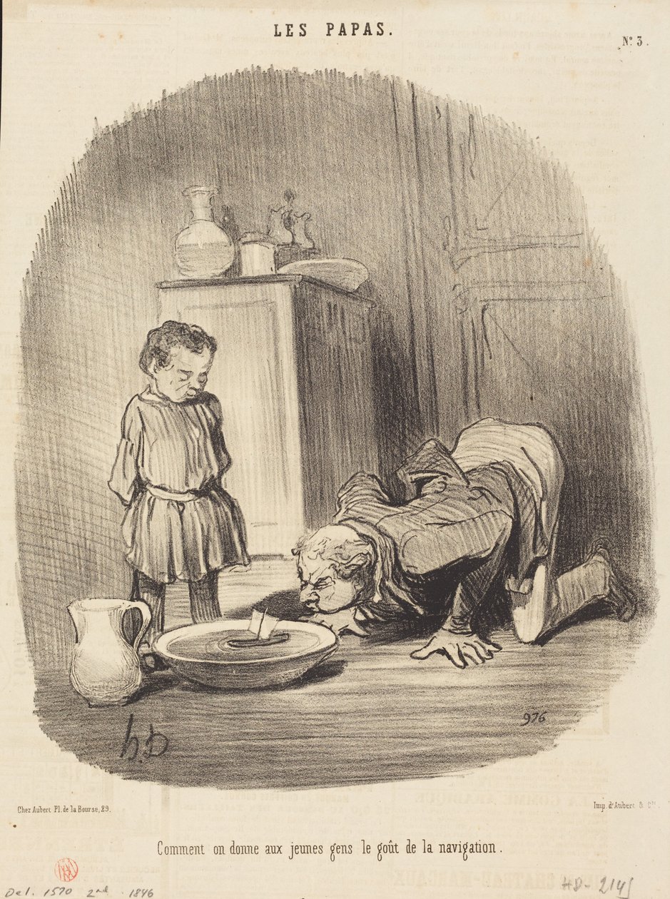 Kuinka ... herätetään kiinnostus merenkulkuun tekijältä Honoré Daumier