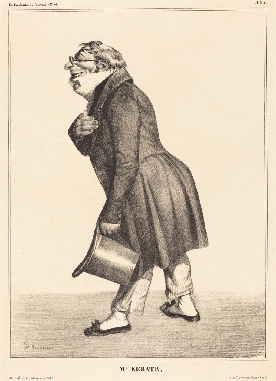 Kératryn kreivi tekijältä Honoré Daumier