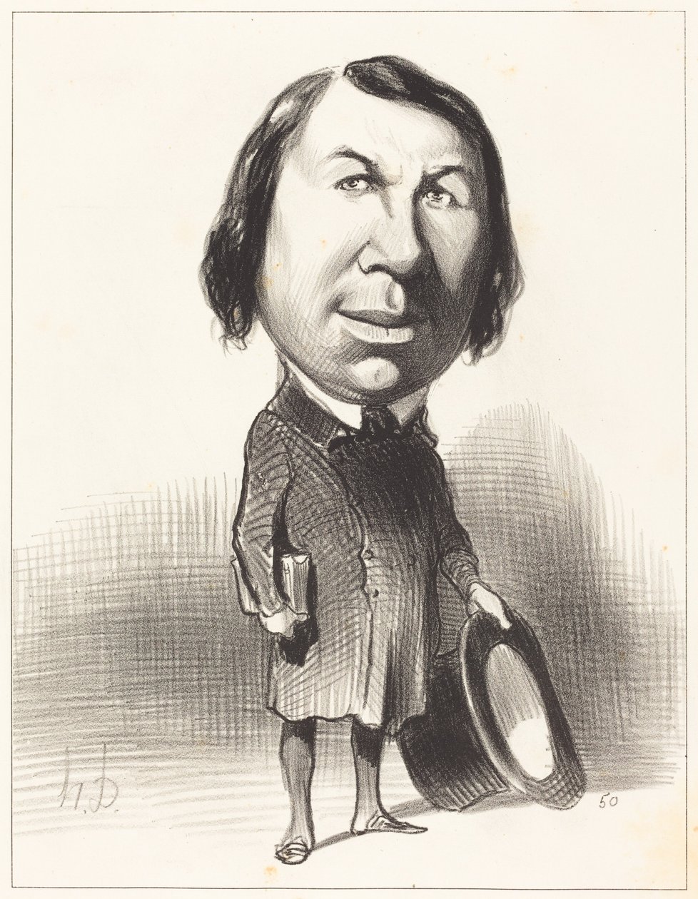 Montalembertin kreivi tekijältä Honoré Daumier
