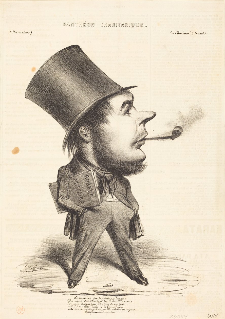 Daumier oli tavallinen taidemaalari... tekijältä Honoré Daumier