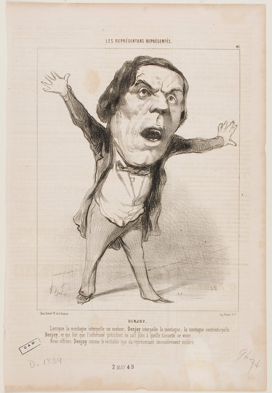 Denjoy tekijältä Honoré Daumier