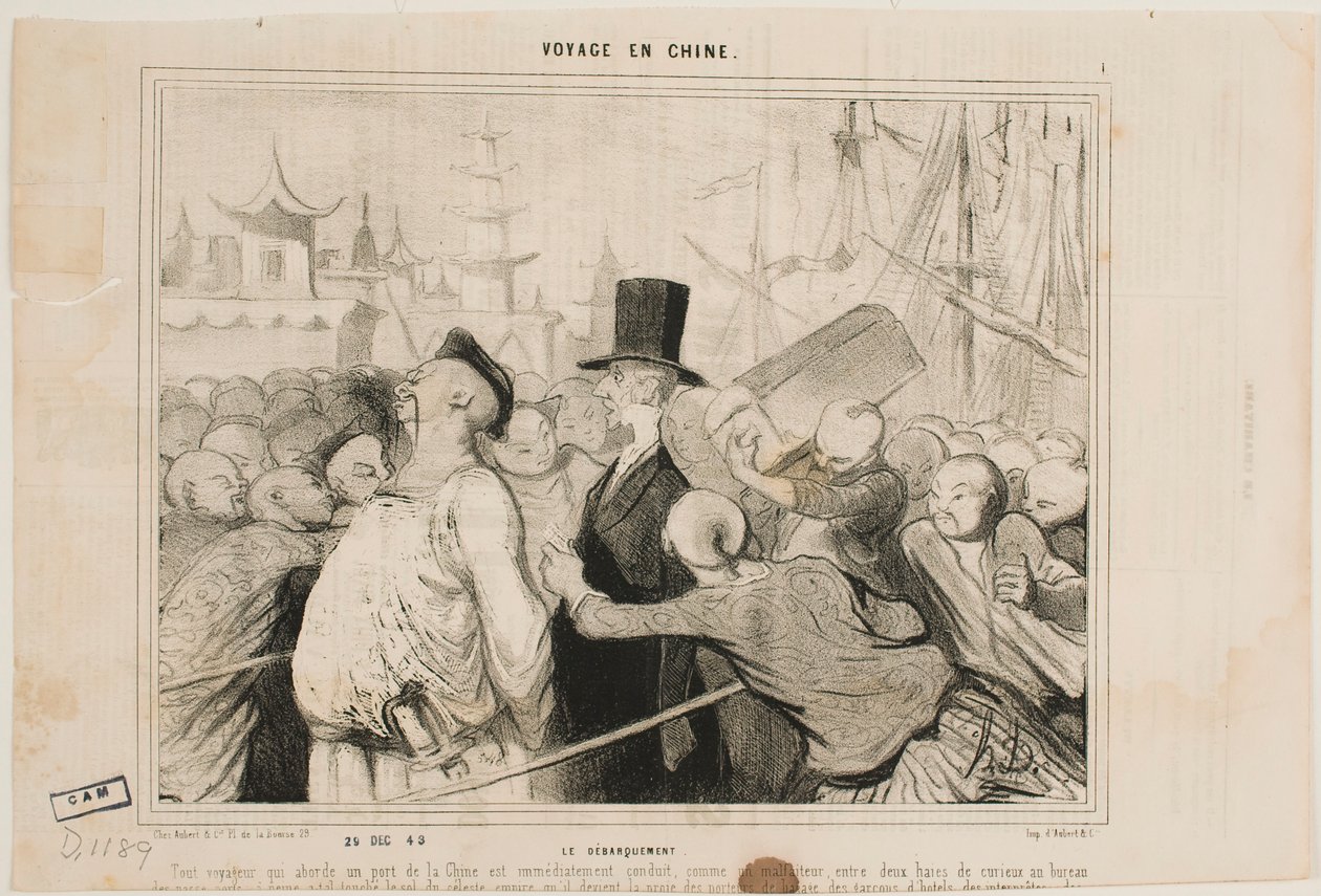 Maihinnousu tekijältä Honoré Daumier