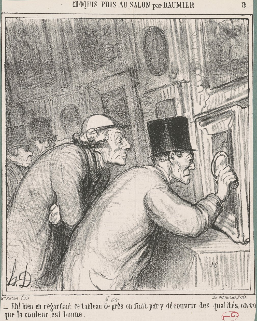Hei! Katso tämä taulukko hyvin tekijältä Honoré Daumier